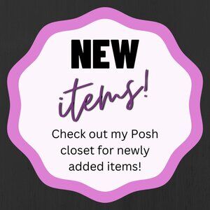 NEW items just added to my closet! Check them out!